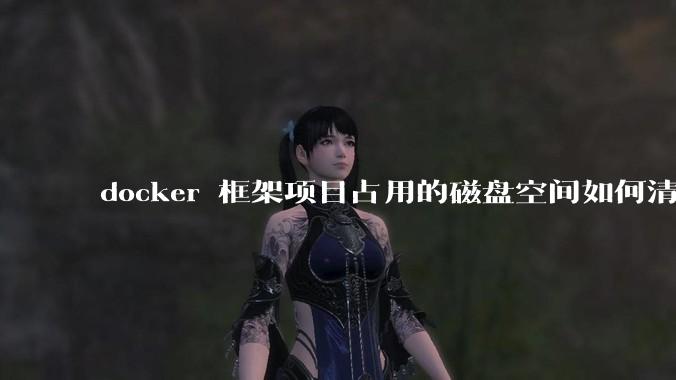 docker 框架项目占用的磁盘空间如何清除？