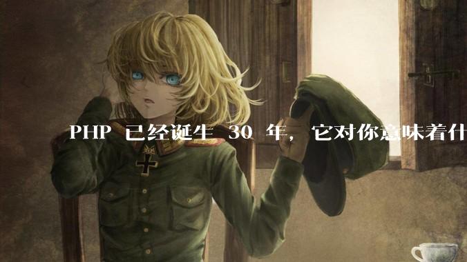 PHP 已经诞生 30 年，它对你意味着什么？